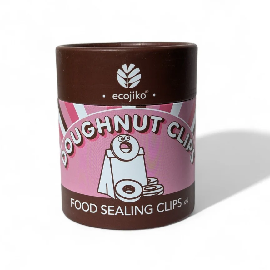 Ecojiko Plastic Free 'Doughnut' Food Clips - Pack of 4 - Image 3