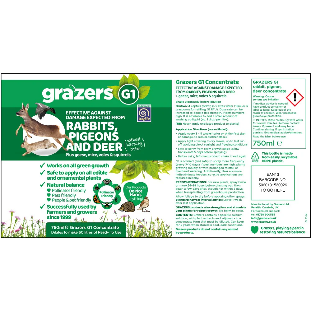 Grazers G1 Rabbit, Pigeon and Deer Deterrent - Image 4