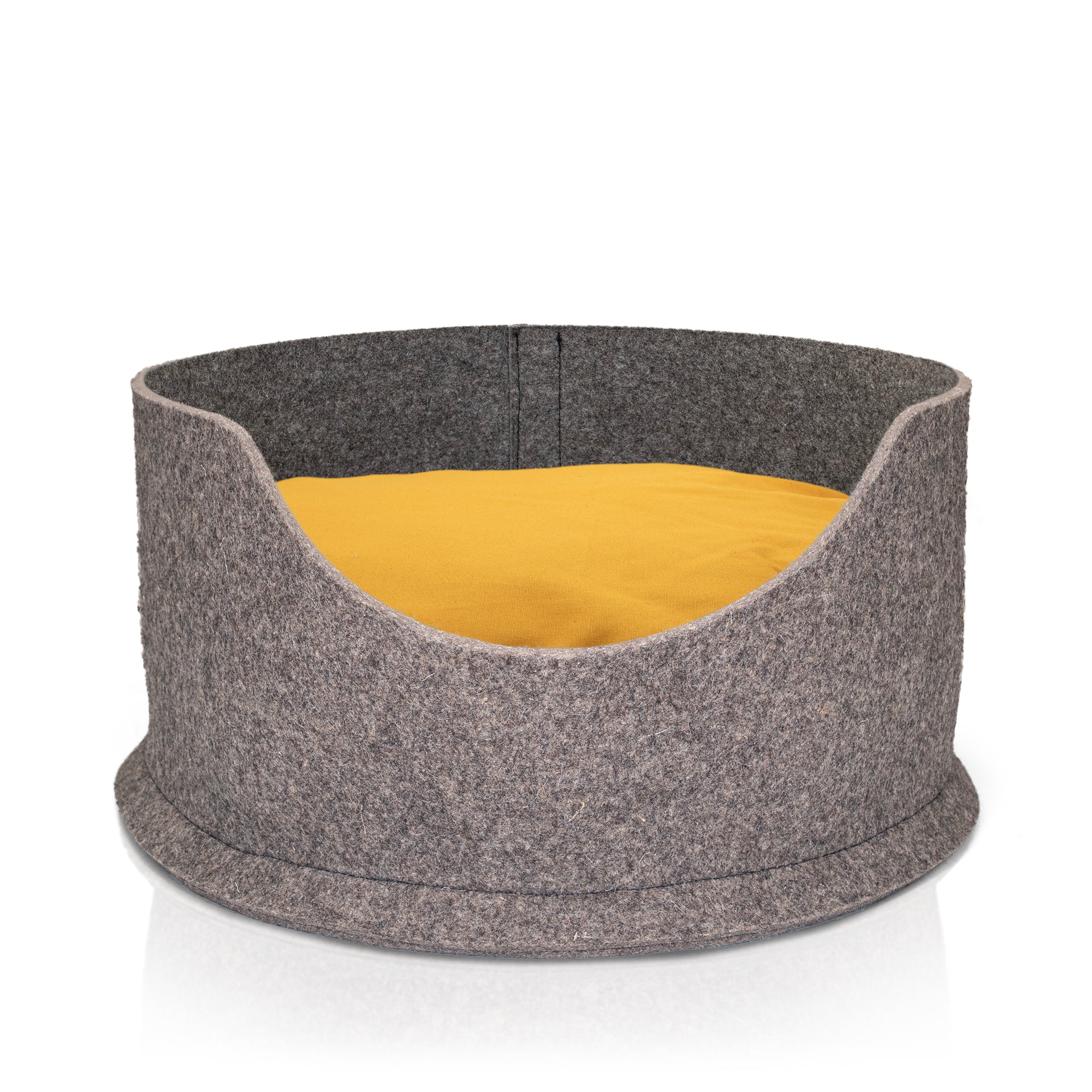 PetSnug Grey Wool Cat Bed - Image 11