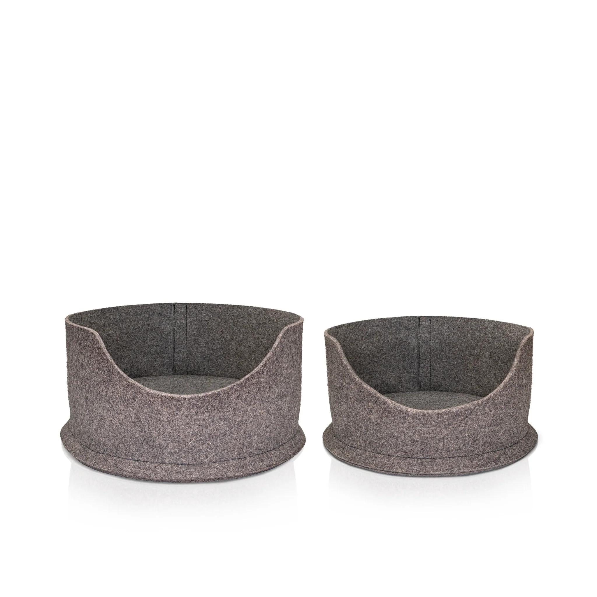 PetSnug Grey Wool Cat Bed - Image 4